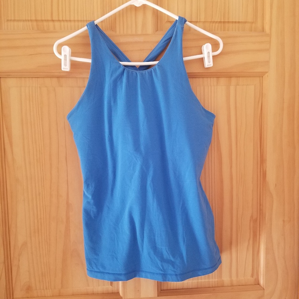 Lucy high neck tank top